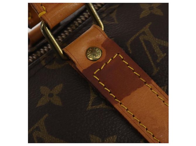 LOUIS VUITTON Monogram Keepall 50 Boston Bag M41426 LV Auth 197000 Monogramma - vista 8