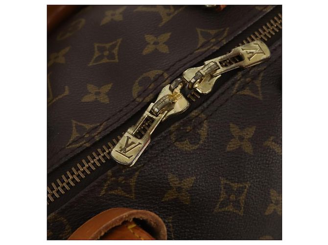 LOUIS VUITTON Monogram Keepall 50 Boston Bag M41426 LV Auth 197000 Monogramma - vista 9