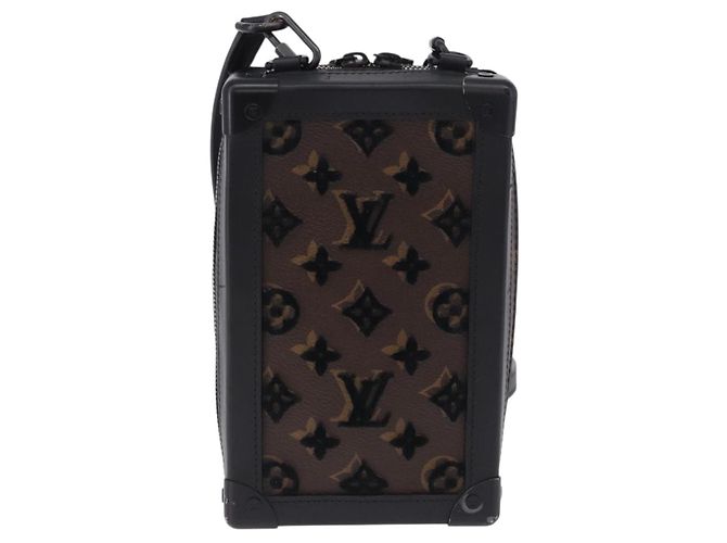 LOUIS VUITTON Monogram Tuftage Vertical Software Trunk Bag M45044 Auth ka5844M Monogramma - vista 2