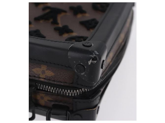 LOUIS VUITTON Monogram Tuftage Vertical Software Trunk Bag M45044 Auth ka5844M Monogramma - vista 7