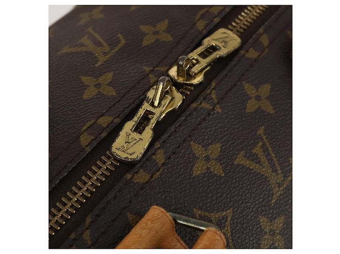 LOUIS VUITTON Monogram Keepall 55 Boston Bag M41424 LV Auth 195172 Monogramma - vista 10