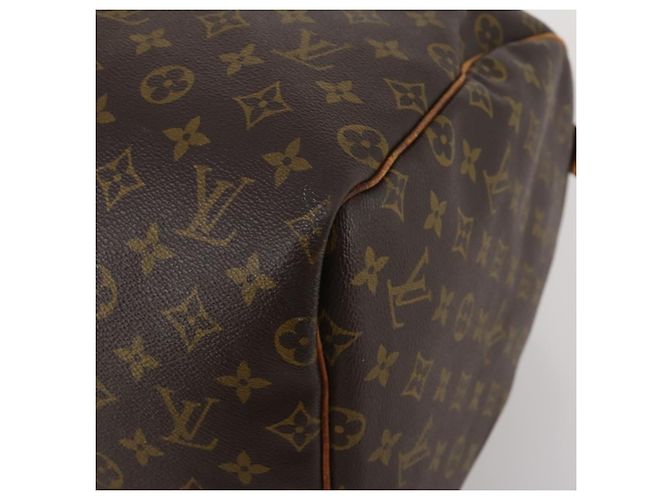 LOUIS VUITTON Monogram Keepall 55 Boston Bag M41424 LV Auth 195172 Monogramma - vista 14