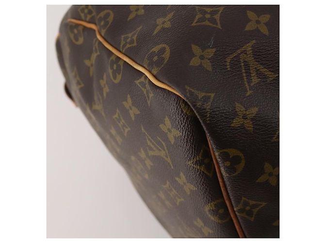 LOUIS VUITTON Monogram Keepall 55 Boston Bag M41424 LV Auth 195172 Monogramma - vista 17