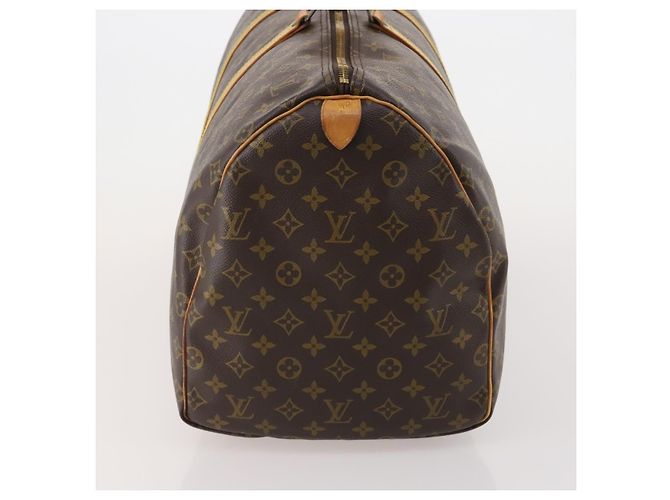 LOUIS VUITTON Monogram Keepall 55 Boston Bag M41424 LV Auth 195172 Monogramma - vista 3
