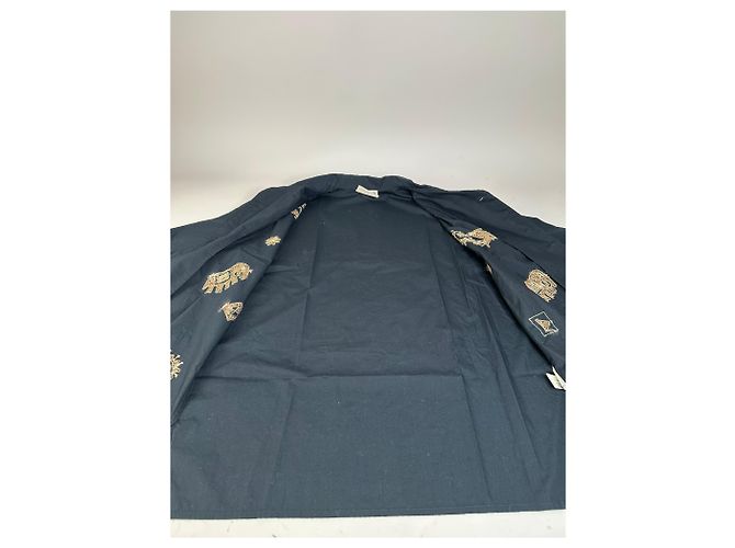 Camicia in cotone Vintage Issey Miyake Hai Sporting Black Gold M Metallico - vista 10