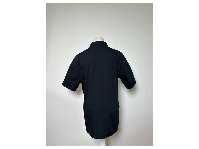 Camicia in cotone Vintage Issey Miyake Hai Sporting Black Gold M Metallico - vista 3