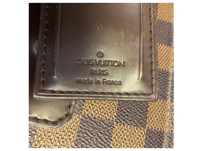 Valigia trolley da viaggio Louis Vuitton Brown Pegase 55 Damier Ebene Marrone - vista 11