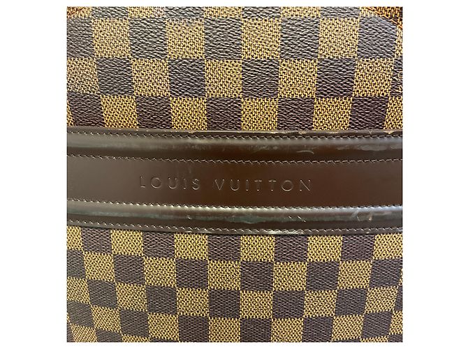 Valigia trolley da viaggio Louis Vuitton Brown Pegase 55 Damier Ebene Marrone - vista 7