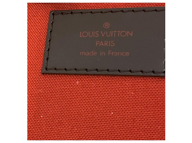 Valigia trolley da viaggio Louis Vuitton Brown Pegase 55 Damier Ebene Marrone - vista 9