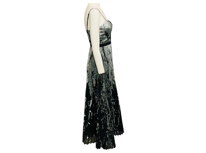 Jonathan Simkhai Simkhai Silver Metallic Brielle Bustier-Kleid Silber - Ansicht 2