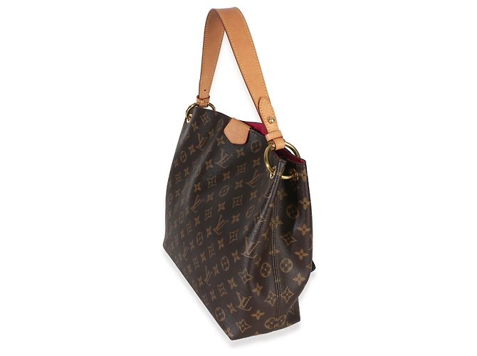 Louis Vuitton Monogram Canvas Graceful PM Marrone - vista 3