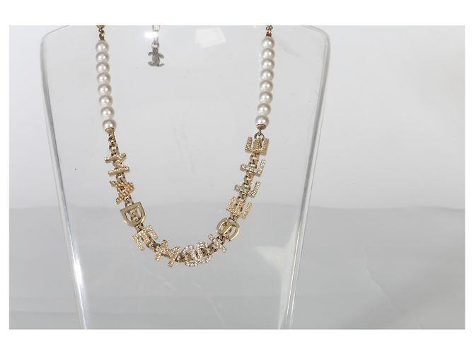Collana Mademoiselle 2022 Chanel placcata oro - vista 4