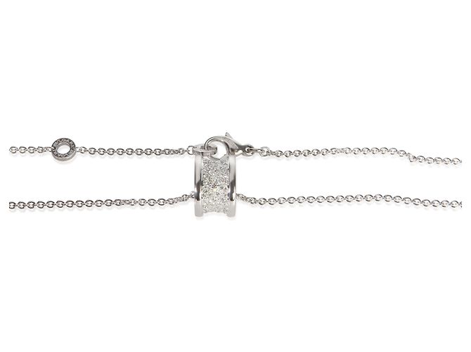 Bulgari Pendente B.zero1 in oro bianco e diamanti BVLGARI - vista 2