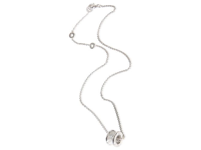 Bulgari Pendente B.zero1 in oro bianco e diamanti BVLGARI - vista 3