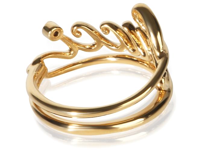 Gucci Script Ring vergoldet - Ansicht 4