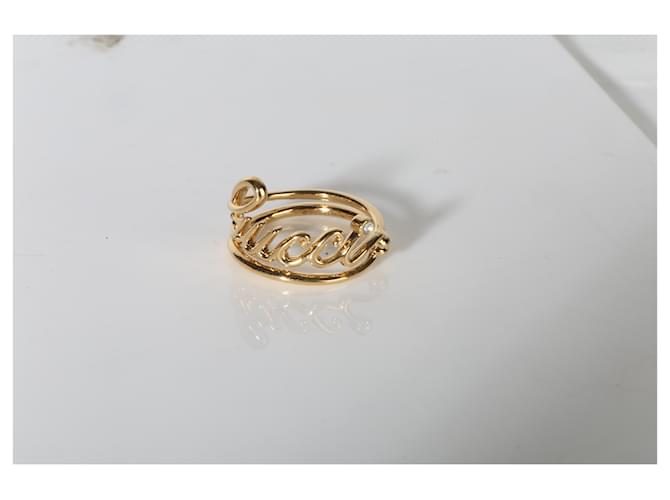 Gucci Script Ring vergoldet - Ansicht 6