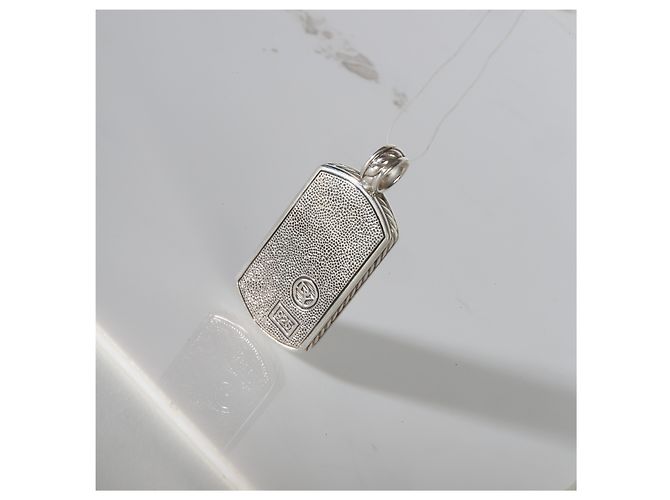 Pendente Tag in Argento Sterling David Yurman - vista 4