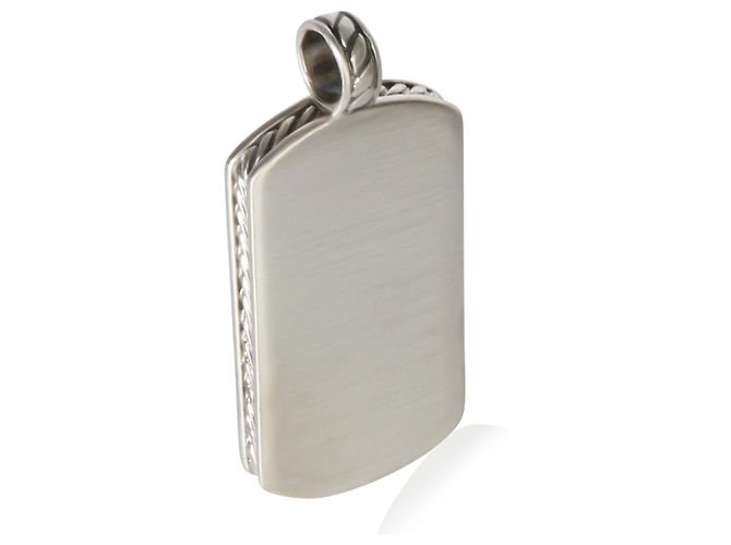 Pendente Tag in Argento Sterling David Yurman - vista 3