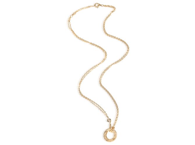 Collana Cartier Love in oro giallo e diamanti - vista 3