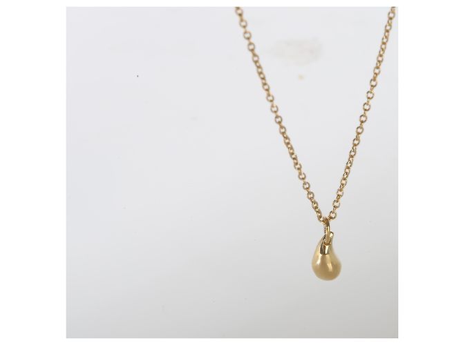 Pendente Goccia Vintage Elsa Peretti in Oro Giallo Tiffany & Co. - vista 4