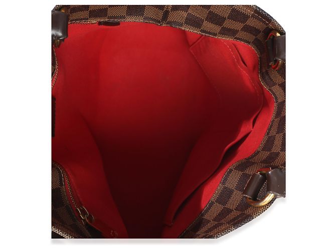 Louis Vuitton Damier Ebene Canvas Cabas Rosebery Marrone - vista 5