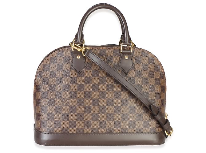 Louis Vuitton Damier Ebene Canvas Alma PM Marrone - vista 2
