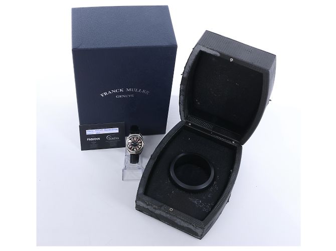 FRANCK MULLER Transamerican 2000L 991 SS QZ Uhr mit schwarzem Zifferblatt - Ansicht 12