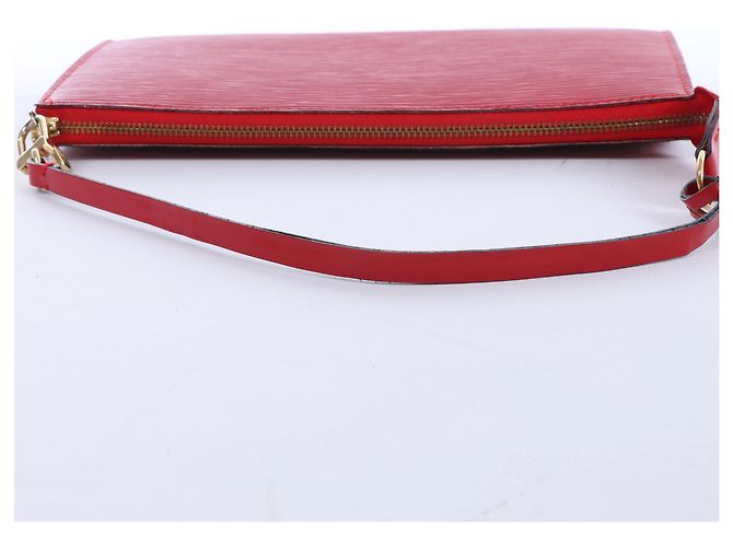 Louis Vuitton Pochette Accessoire Epi Leather Handbag in Red M52947 Rosso - vista 6