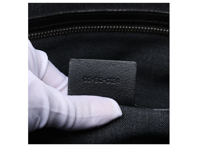 Borsa Briefcase 2Way in pelle Dior Homme in Nero - vista 12
