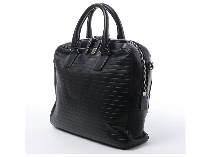 Borsa Briefcase 2Way in pelle Dior Homme in Nero - vista 2