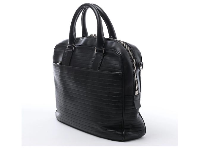 Borsa Briefcase 2Way in pelle Dior Homme in Nero - vista 3