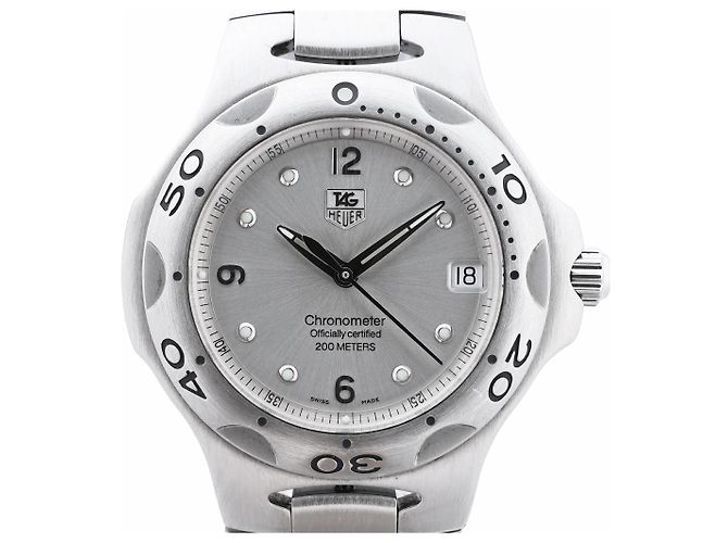 Orologio TAG Heuer Kirium WL5110 201626 SS AT Quadrante Argento - vista 2