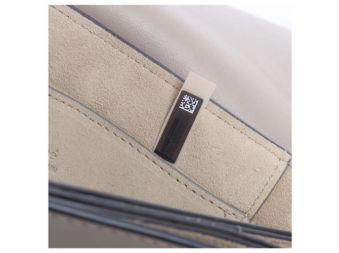 Chloé Borsa a tracolla Chloe Faye in camoscio e pelle Beige - vista 15