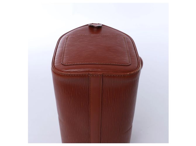 Borsa a mano Louis Vuitton Speedy 25 in pelle Epi, Brown M43013 Cammello - vista 8