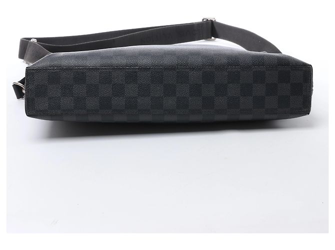 Louis Vuitton Porte Documents Jour Damier Graphite 2Way Handbag in Nero N48224 - vista 8