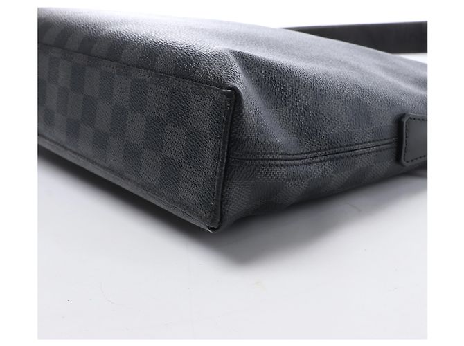 Louis Vuitton Porte Documents Jour Damier Graphite 2Way Handbag in Nero N48224 - vista 9
