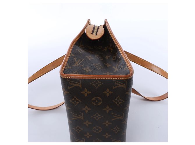 Sac à épaule Louis Vuitton Popancuoulou Monogram Canvas en marron M40007 - vue 9