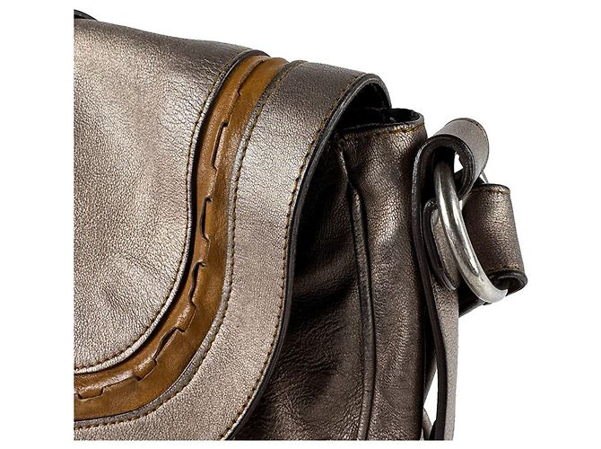 Borsa a tracolla Christian Dior stile Gaucho D'oro - vista 6