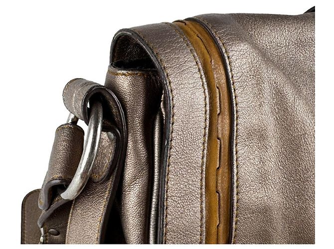 Borsa a tracolla Christian Dior stile Gaucho D'oro - vista 7