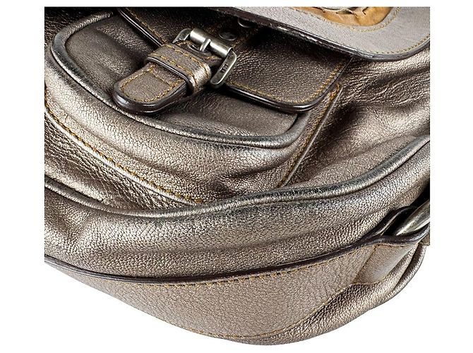 Borsa a tracolla Christian Dior stile Gaucho D'oro - vista 8