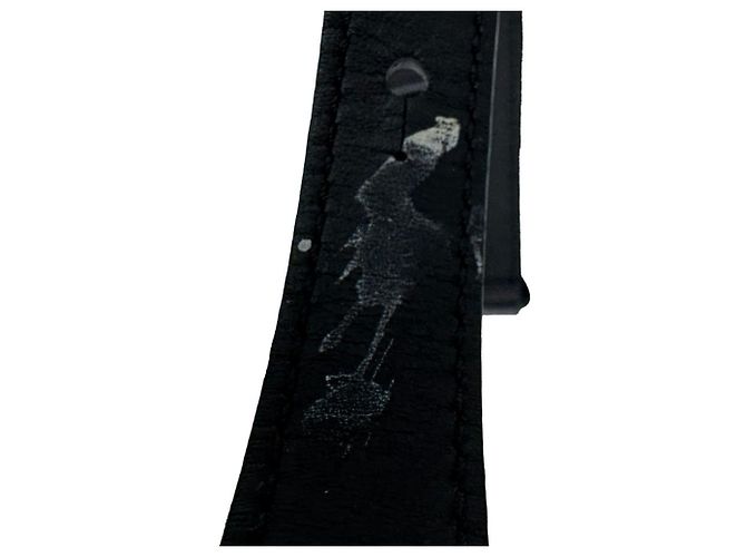 Borsa a tracolla Louis Vuitton in pelle nera Nero - vista 12