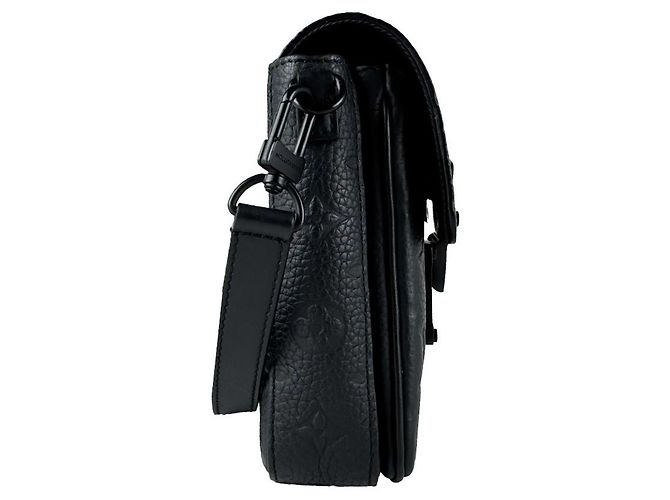 Borsa a tracolla Louis Vuitton in pelle nera Nero - vista 2