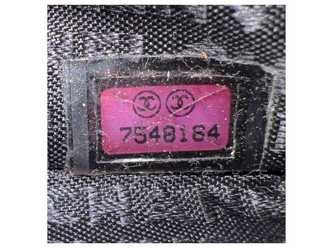 Borsa Chanel Chocolate Bar in pelle nera Nero - vista 13