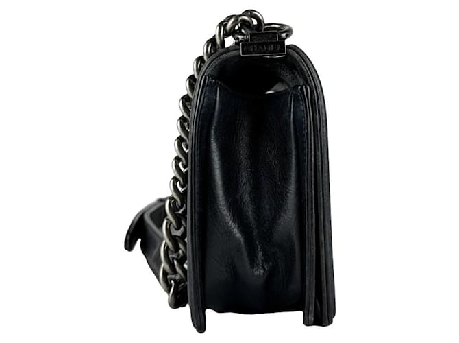 Borsa a tracolla Chanel Boy Nero - vista 2