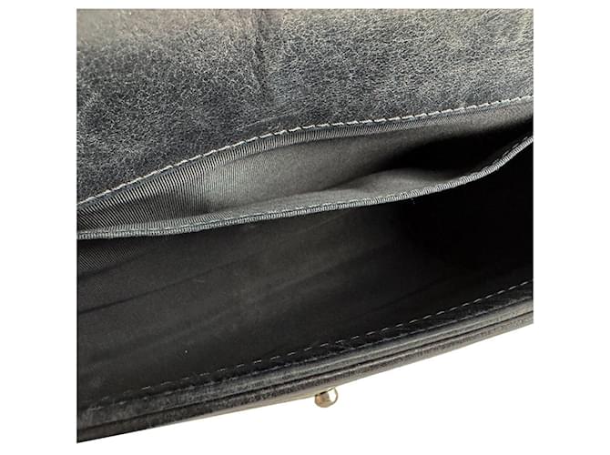 Borsa a tracolla Chanel Boy Nero - vista 5