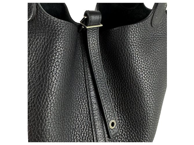 Hermès Borsa Hermes Picotin Lock MM 22 Nero - vista 11