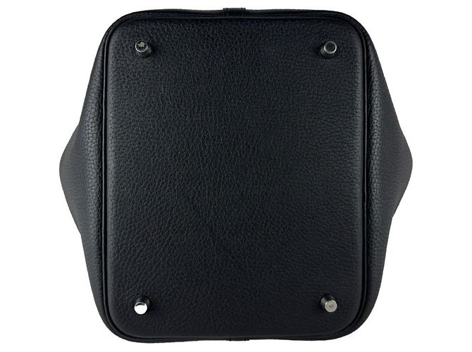 Hermès Borsa Hermes Picotin Lock MM 22 Nero - vista 4