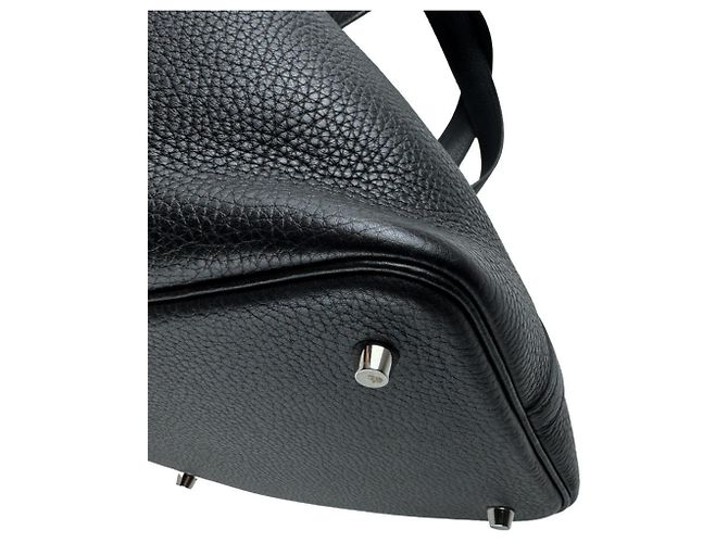 Hermès Borsa Hermes Picotin Lock MM 22 Nero - vista 9