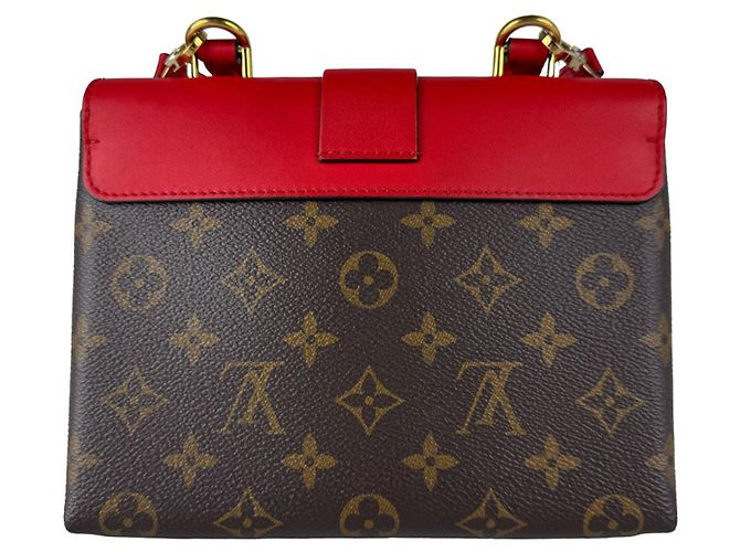 Bolso de hombro Louis Vuitton Monogram Coquelicot Roja Monograma - vista 3