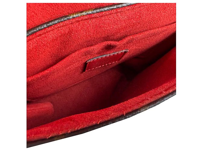 Bolso de hombro Louis Vuitton Monogram Coquelicot Roja Monograma - vista 5